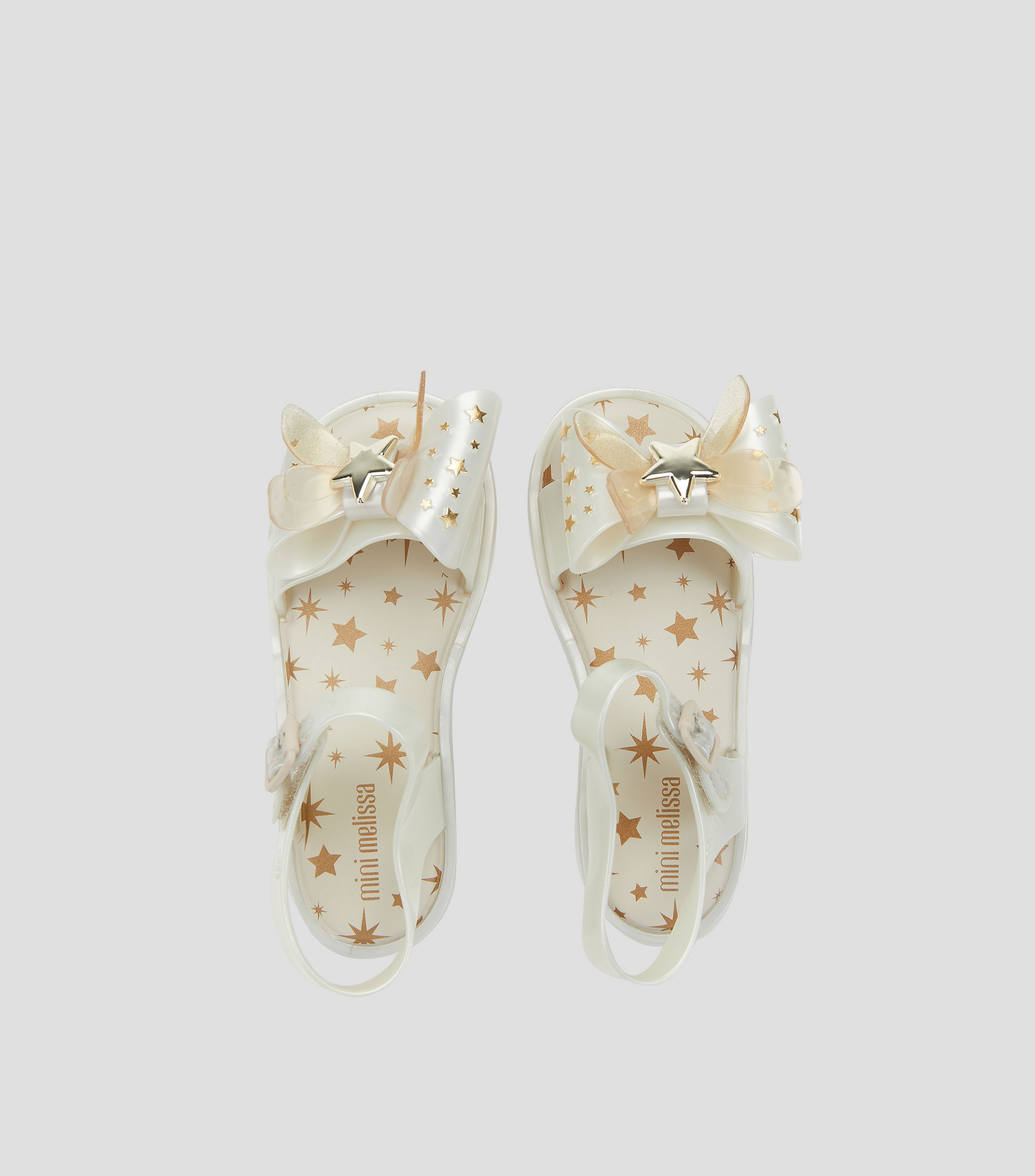 Sandalias planas estrellas con tiras Nina